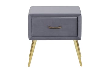 Larochelle Sängbord - Grå - Möbler - Bord & matgrupp - Avlastningsbord & sidobord - Sängbord & nattduksbord