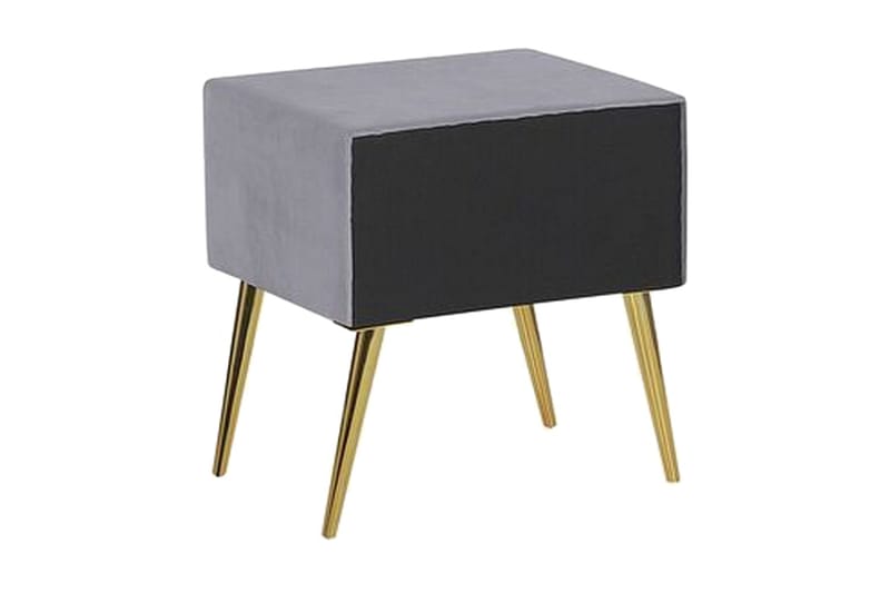 Larochelle Sängbord - Grå - Möbler - Bord & matgrupp - Avlastningsbord & sidobord - Sängbord & nattduksbord