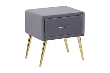Larochelle Sängbord - Grå - Möbler - Bord & matgrupp - Avlastningsbord & sidobord - Sängbord & nattduksbord