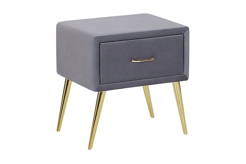Larochelle Sängbord - Grå - Möbler - Bord & matgrupp - Avlastningsbord & sidobord - Sängbord & nattduksbord