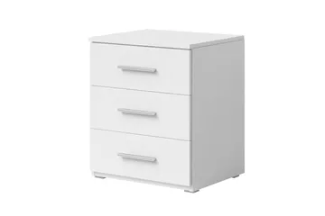 Lecia Sängbord 46 cm - Vit - Möbler - Bord & matgrupp - Avlastningsbord & sidobord - Sängbord & nattduksbord