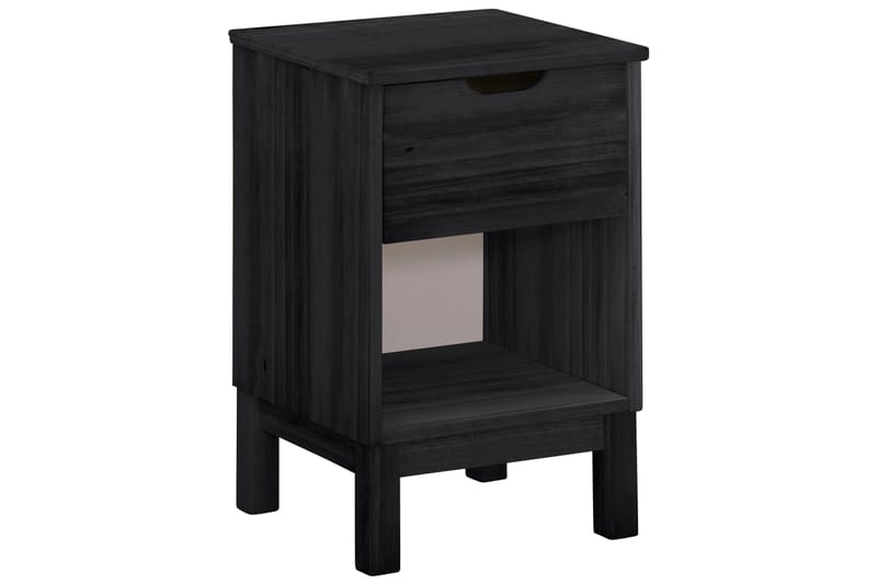 Masoomi Sängbord 38x35 cm, Svart