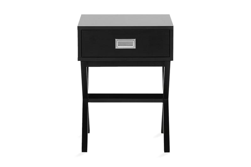 Mondejar Sängbord 40 cm med Förvaring Låda, Svart