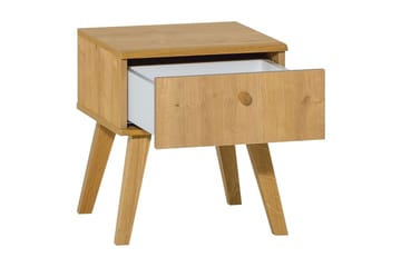 Nature Sängbord 40 cm med Förvaring Ek - Natur - Möbler - Bord & matgrupp - Avlastningsbord & sidobord - Sängbord & nattduksbord