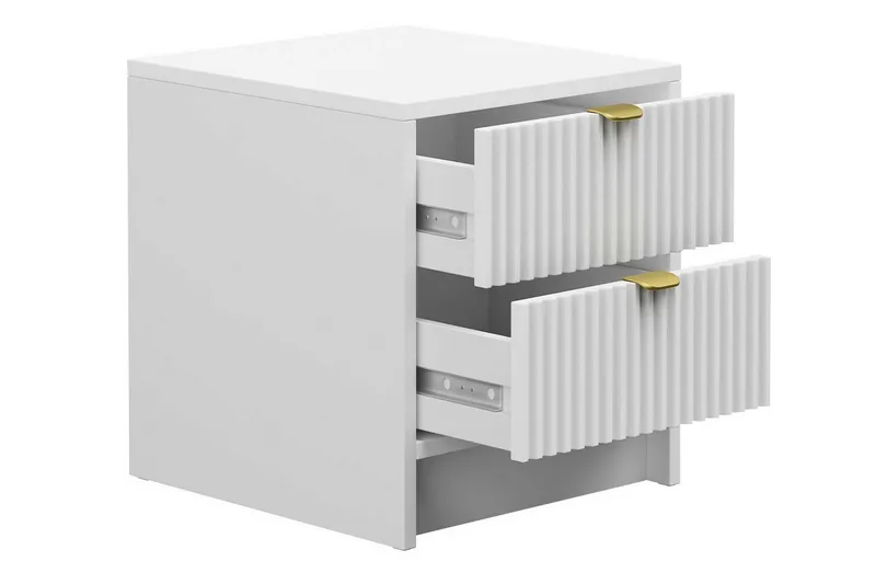 Novaj Sängbord 35 cm - Vit - Möbler - Bord & matgrupp - Avlastningsbord & sidobord - Sängbord & nattduksbord