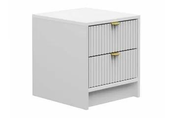 Novaj Sängbord 35 cm - Vit - Möbler - Bord & matgrupp - Avlastningsbord & sidobord - Sängbord & nattduksbord