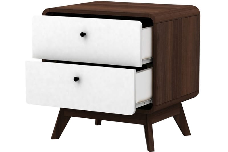 Olivet Sängbord 51 cm - Vit - Möbler - Bord & matgrupp - Avlastningsbord & sidobord - Sängbord & nattduksbord