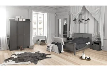 Paris Sängbord - Grå - Möbler - Bord & matgrupp - Avlastningsbord & sidobord - Sängbord & nattduksbord