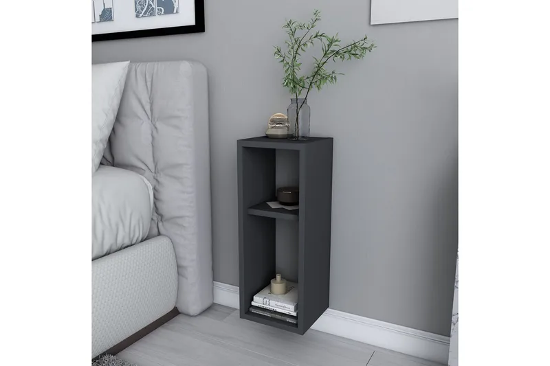 Rinorea Sängbord 23,2x59,6 cm - Antracit - Möbler - Bord & matgrupp - Avlastningsbord & sidobord - Sängbord & nattduksbord