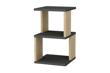 Rinorea Sängbord 29,6x49,4 cm - Antracit - Möbler - Bord & matgrupp - Avlastningsbord & sidobord - Sängbord & nattduksbord