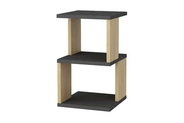 Rinorea Sängbord 29,6x49,4 cm - Antracit - Möbler - Bord & matgrupp - Avlastningsbord & sidobord - Sängbord & nattduksbord