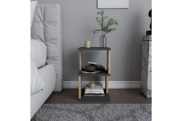 Rinorea Sängbord 29,6x49,4 cm - Antracit - Möbler - Bord & matgrupp - Avlastningsbord & sidobord - Sängbord & nattduksbord