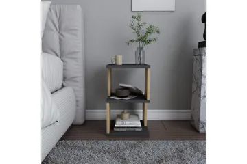 Rinorea Sängbord 29,6x49,4 cm - Antracit - Möbler - Bord & matgrupp - Avlastningsbord & sidobord - Sängbord & nattduksbord