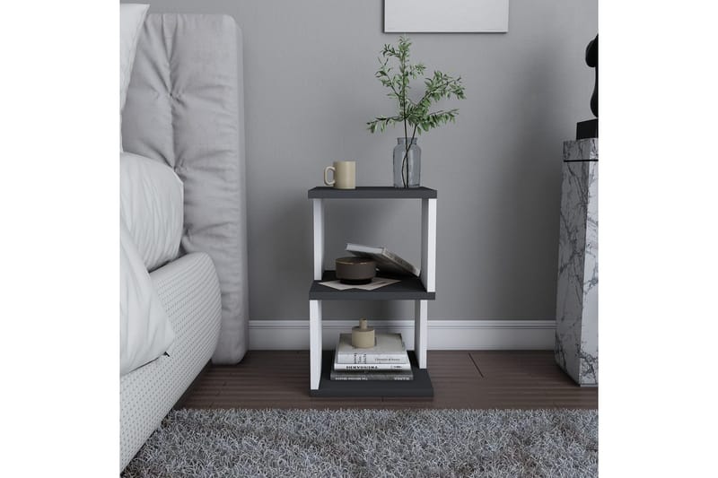 Rinorea Sängbord 29,6x49,4 cm - Antracit - Möbler - Bord & matgrupp - Avlastningsbord & sidobord - Sängbord & nattduksbord