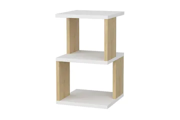 Rinorea Sängbord 29,6x49,4 cm - Vit - Möbler - Bord & matgrupp - Avlastningsbord & sidobord - Sängbord & nattduksbord