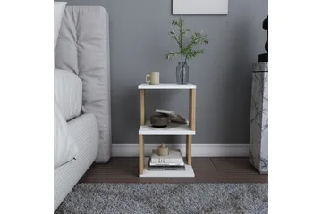 Rinorea Sängbord 29,6x49,4 cm - Vit - Möbler - Bord & matgrupp - Avlastningsbord & sidobord - Sängbord & nattduksbord