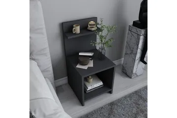 Rinorea Sängbord 35,6x72 cm - Antracit - Möbler - Bord & matgrupp - Avlastningsbord & sidobord - Sängbord & nattduksbord