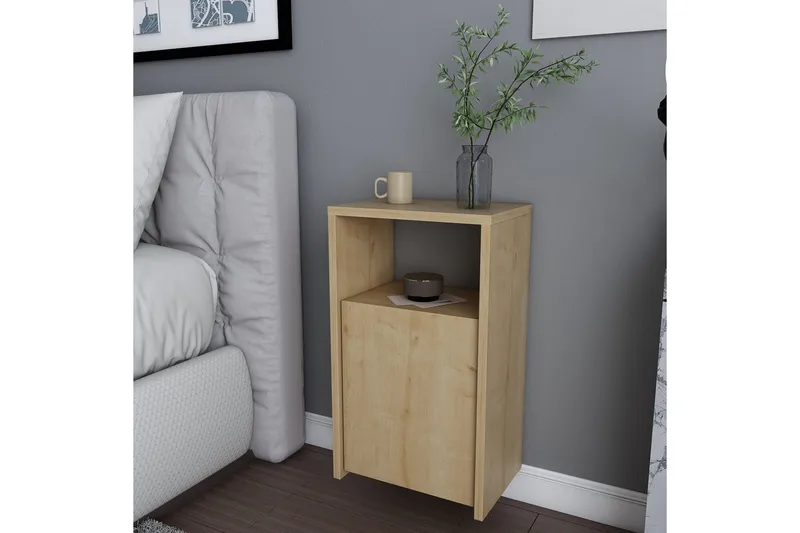 Rinorea Sängbord 36x61,4 cm - Brun - Möbler - Bord & matgrupp - Avlastningsbord & sidobord - Sängbord & nattduksbord