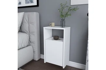 Rinorea Sängbord 36x61,4 cm - Vit - Möbler - Bord & matgrupp - Avlastningsbord & sidobord - Sängbord & nattduksbord