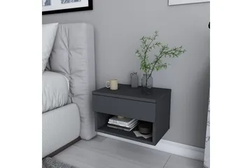 Rinorea Sängbord 44,6x31,9 cm - Antracit - Möbler - Bord & matgrupp - Avlastningsbord & sidobord - Sängbord & nattduksbord