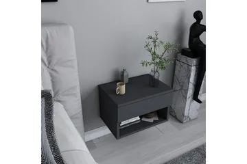 Rinorea Sängbord 44,6x31,9 cm - Antracit - Möbler - Bord & matgrupp - Avlastningsbord & sidobord - Sängbord & nattduksbord