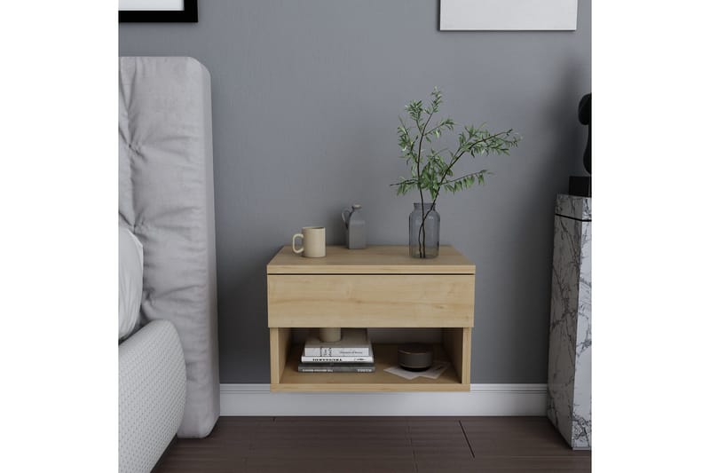 Rinorea Sängbord 44,6x31,9 cm - Brun - Möbler - Bord & matgrupp - Avlastningsbord & sidobord - Sängbord & nattduksbord