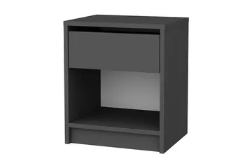 Rinorea Sängbord 44,6x52,8 cm - Antracit - Möbler - Bord & matgrupp - Avlastningsbord & sidobord - Sängbord & nattduksbord