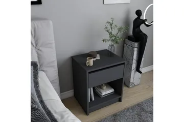 Rinorea Sängbord 44,6x52,8 cm - Antracit - Möbler - Bord & matgrupp - Avlastningsbord & sidobord - Sängbord & nattduksbord