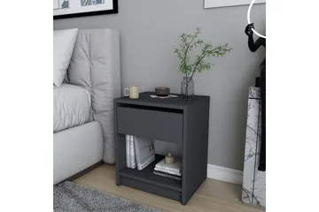 Rinorea Sängbord 44,6x52,8 cm - Antracit - Möbler - Bord & matgrupp - Avlastningsbord & sidobord - Sängbord & nattduksbord