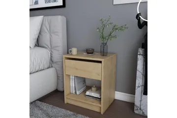 Rinorea Sängbord 44,6x52,8 cm - Brun - Möbler - Bord & matgrupp - Avlastningsbord & sidobord - Sängbord & nattduksbord