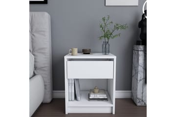 Rinorea Sängbord 44,6x52,8 cm - Vit - Möbler - Bord & matgrupp - Avlastningsbord & sidobord - Sängbord & nattduksbord