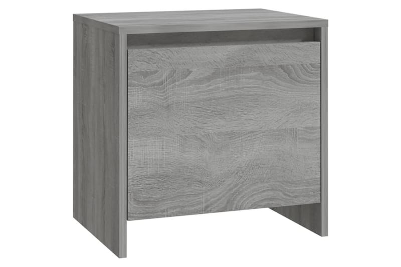 Sängbord 2 st grå sonoma 45x34,5x44,5 cm spånskiva - Grå - Sängbord & nattduksbord