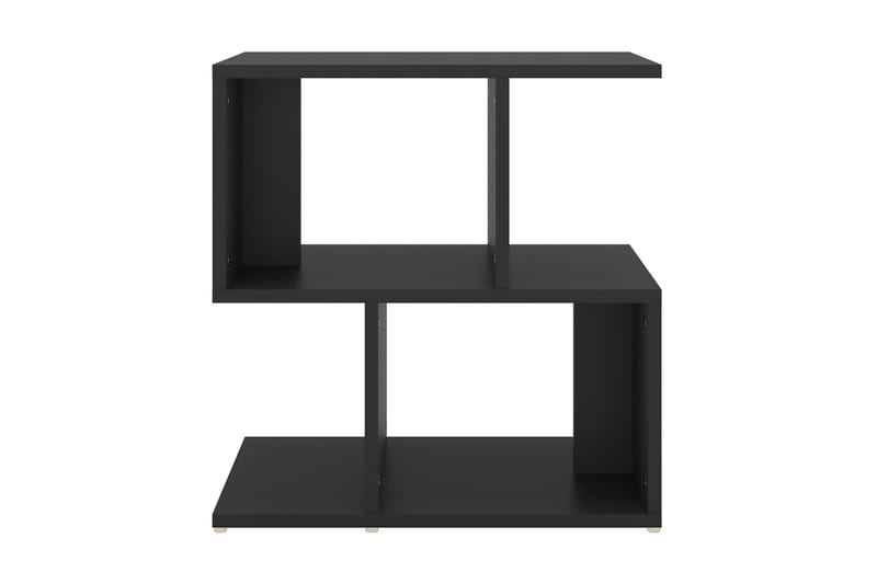 Sängbord 2 st svart 50x30x51,5 cm spånskiva - Svart - Sängbord & nattduksbord