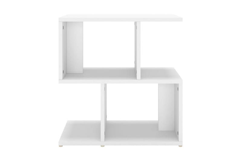 Sängbord 2 st vit 50x30x51,5 cm spånskiva - Vit - Sängbord & nattduksbord