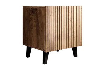 Sängbord 2-pack - Svart|Ek - Möbler - Bord & matgrupp - Avlastningsbord & sidobord - Sängbord & nattduksbord