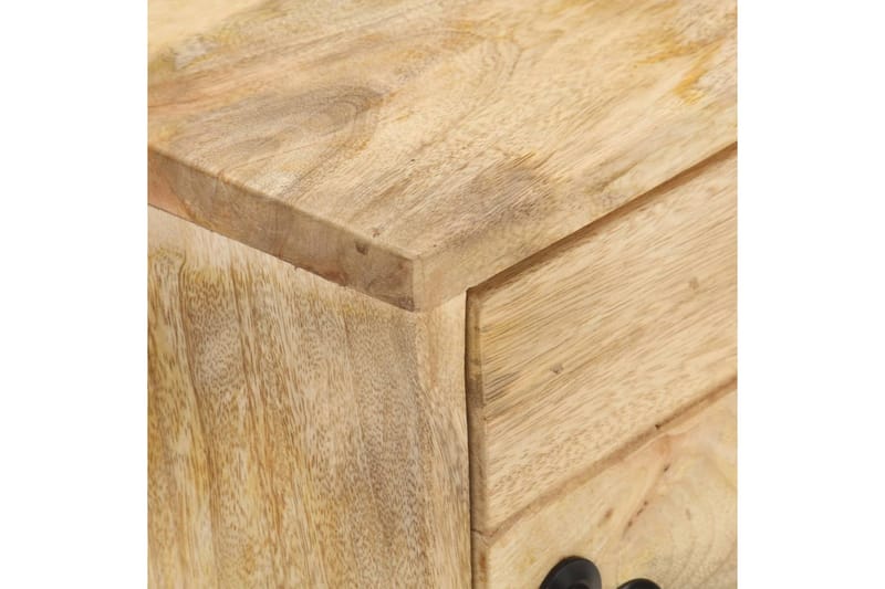 Sängbord 40x30x50 cm massivt mangoträ - Brun - Sängbord & nattduksbord