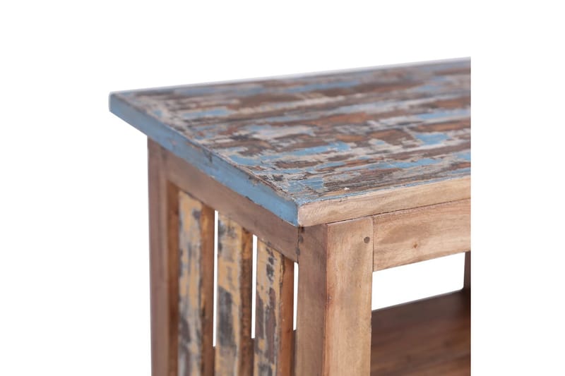 Sängbord 41x30x50 cm massivt återvunnet trä - Brun - Sängbord & nattduksbord