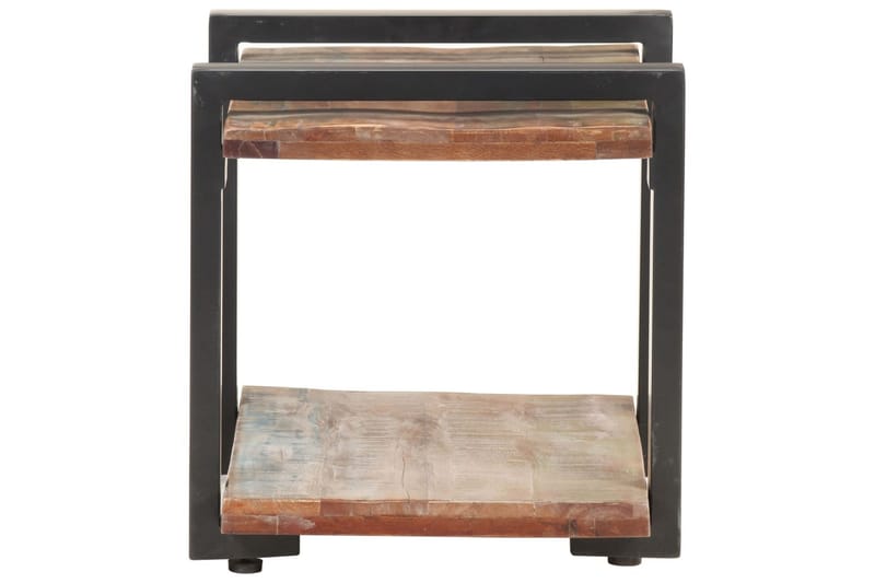 Sängbord 50x40x40 cm massivt återvunnet trä - Brun - Sängbord & nattduksbord