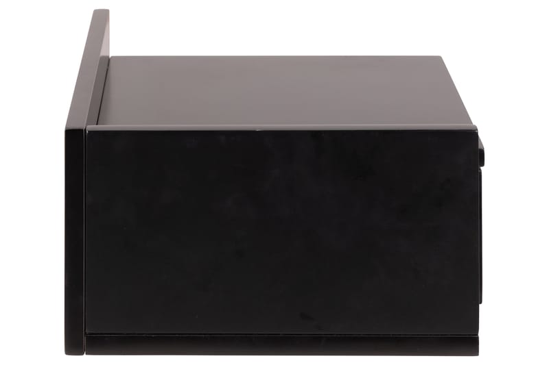 Sängbord Abusala 32 cm - Svart - Sängbord & nattduksbord