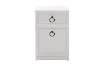 Sängbord Ajra 40x38 cm Vit - Hanah Home - Möbler - Bord & matgrupp - Avlastningsbord & sidobord - Sängbord & nattduksbord