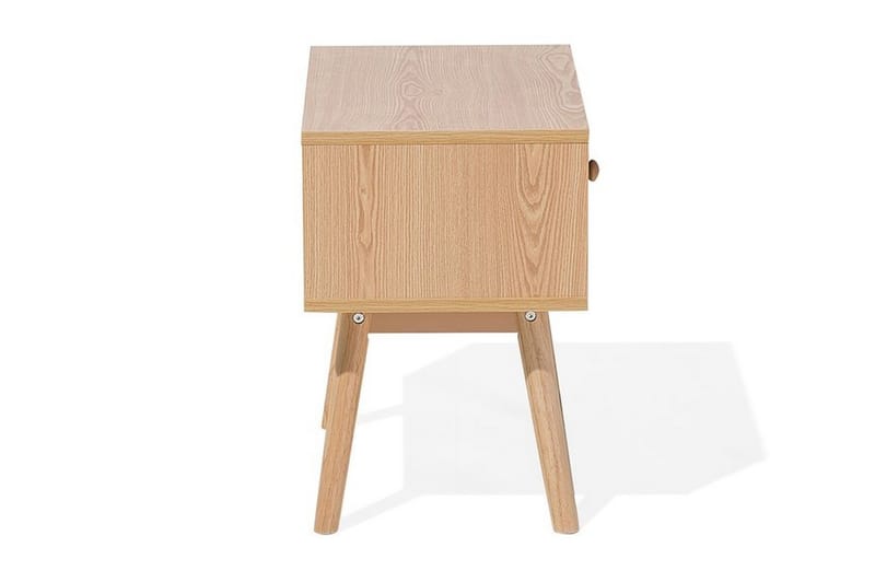 Sängbord Arvada 40 cm med Förvaring Låda - Brun - Sängbord & nattduksbord