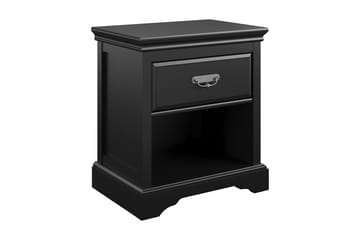 Sängbord Bristol 60x42 cm Svart - Dorel Home - Möbler - Bord & matgrupp - Avlastningsbord & sidobord - Sängbord & nattduksbord