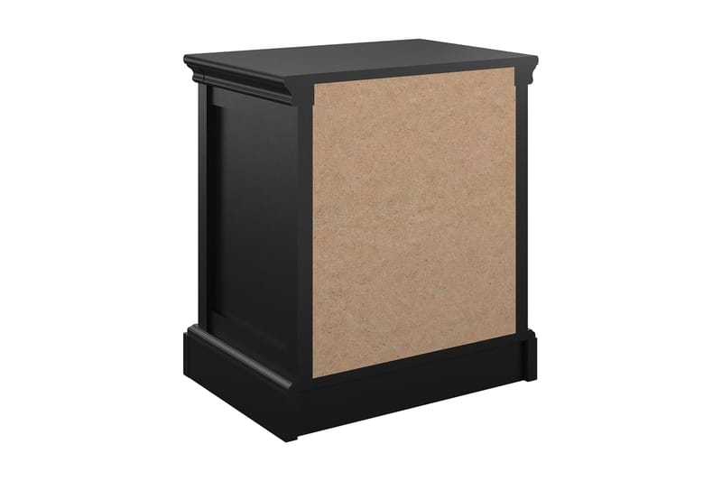 Sängbord Bristol 60x42 cm Svart - Dorel Home - Möbler - Bord & matgrupp - Avlastningsbord & sidobord - Sängbord & nattduksbord