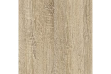 Sängbord Charlise 40 cm med Förvaring 2 Lådor + Hylla - Beige/Grå - Möbler - Bord & matgrupp - Avlastningsbord & sidobord - Sängbord & nattduksbord