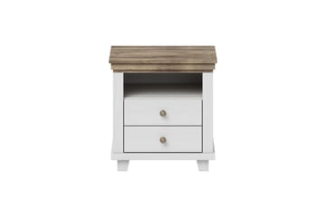 Sängbord Drumin 62x246 cm - Askgrå|Natur - Möbler - Bord & matgrupp - Avlastningsbord & sidobord - Sängbord & nattduksbord