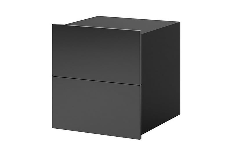 Sängbord Frick 40 cm med Förvaring - Svart - Möbler - Bord & matgrupp - Avlastningsbord & sidobord - Sängbord & nattduksbord