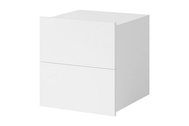 Sängbord Frick 40 cm med Förvaring - Vit - Möbler - Bord & matgrupp - Avlastningsbord & sidobord - Sängbord & nattduksbord