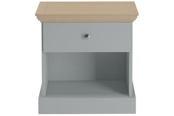 Sängbord Galen 45x35 cm - Grå/Brun - Möbler - Bord & matgrupp - Avlastningsbord & sidobord - Sängbord & nattduksbord