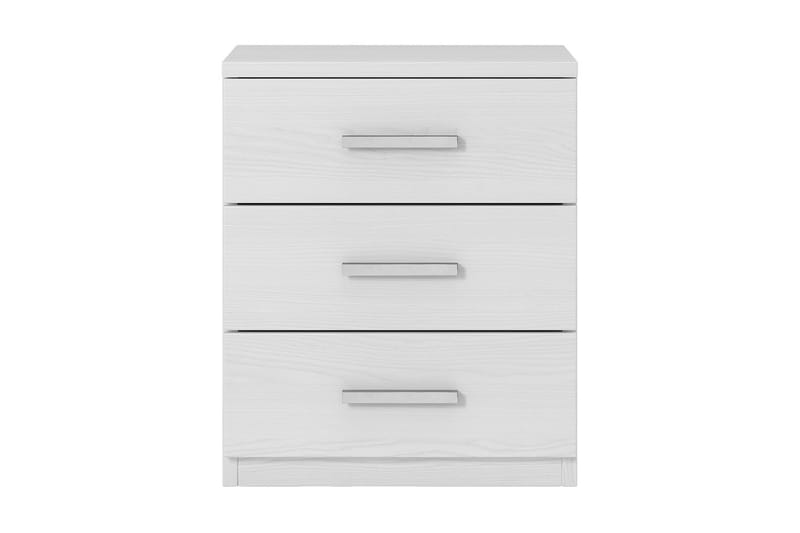Sängbord Jorbes 41x46 cm - Askgrå|Vit - Möbler - Bord & matgrupp - Avlastningsbord & sidobord - Sängbord & nattduksbord