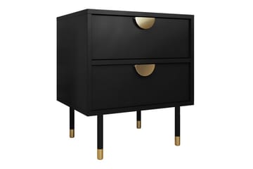Sängbord Kintore 51 cm - Svart - Möbler - Bord & matgrupp - Avlastningsbord & sidobord - Sängbord & nattduksbord